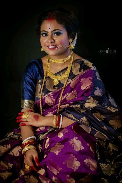 Bengali Wedding Sari Culture Fashion Saree Moda Fashion Styles