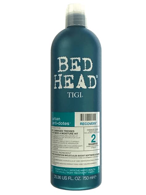 Tigi Bed Head Recovery Shampoo 25 36 Oz For Dry Damaged Hair