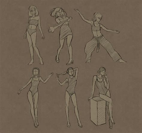 Gesture Drawing Practice 4 By Rappenem On Deviantart