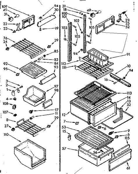 Kenmore Coldspot 106 Parts Diagram Diagramwirings