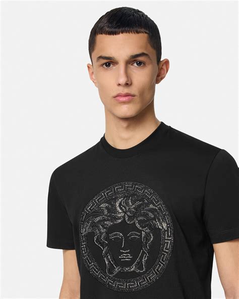 Crystal Medusa T Shirt Versace Au