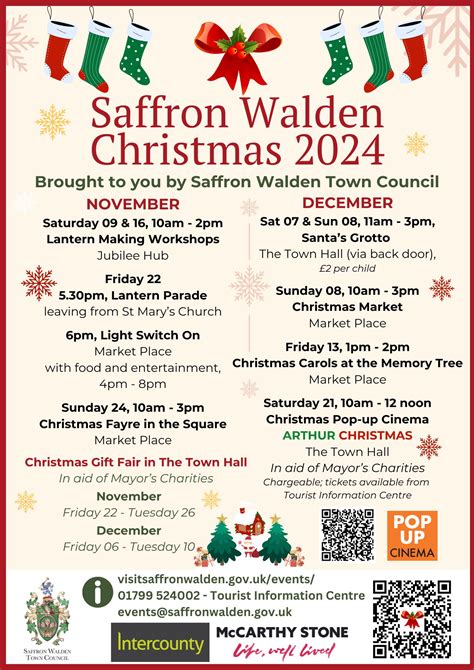 Saffron Walden Christmas 2024 Events Saffron Walden Tourist