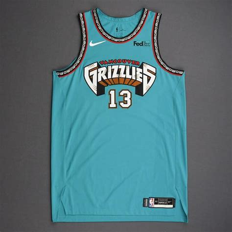 Jaren Jackson Jr. - Memphis Grizzlies - Game-Worn Classic Edition 1995 ...