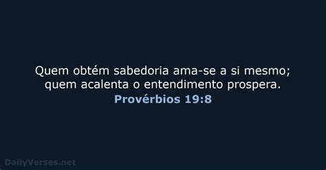 18 de janeiro de 2020 Versículo da Bíblia do dia NVI Provérbios