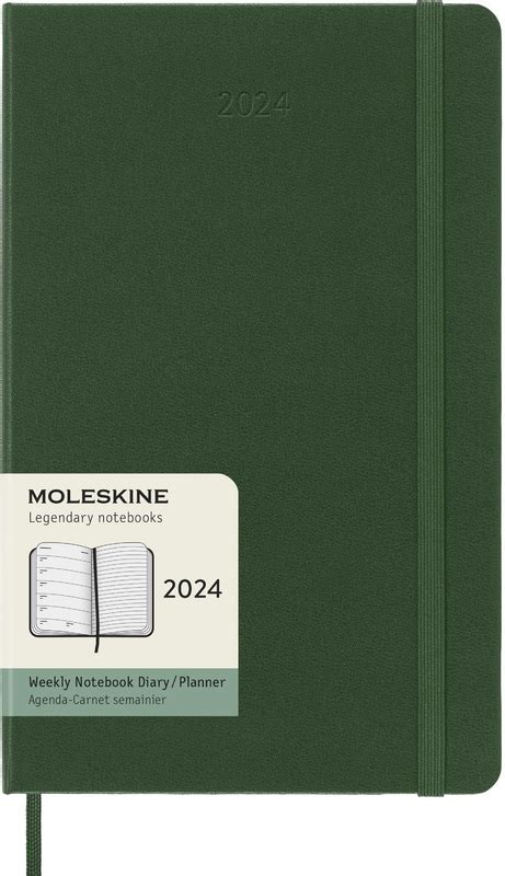 Buy Moleskine Diary Large Hard Cover Month Weekly Myrtle