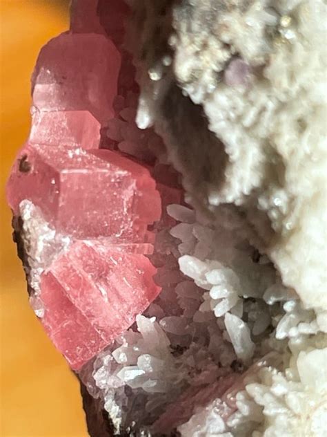 Beautifully Crystallized Rhodochrosite Crystals On A Matrix Catawiki