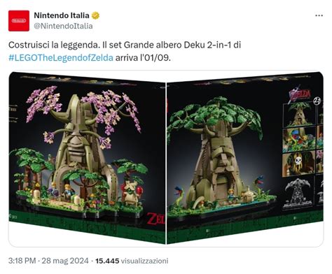 Stato Annunciato Il Set Lego Del Grande Albero Deku In Di The