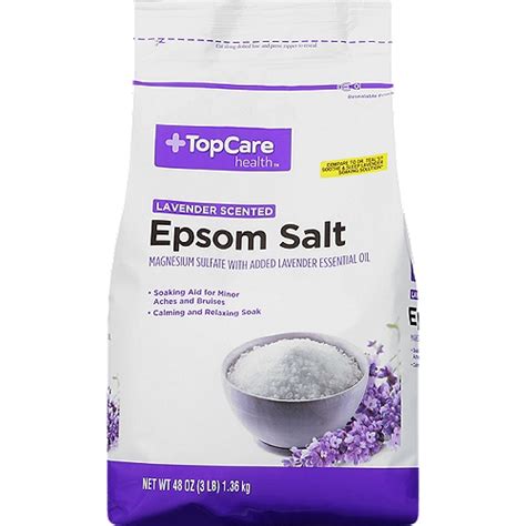 Top Care Epsom Salt Lavender 3 Pound The Fresh Grocer