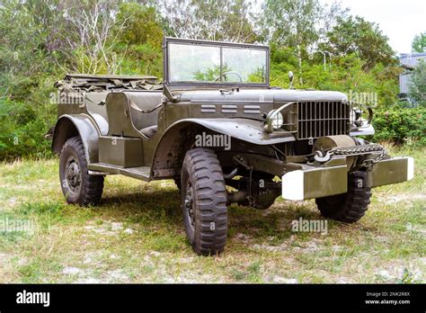 American Military Vehicle Dodge WC 57 Command Used In World War II