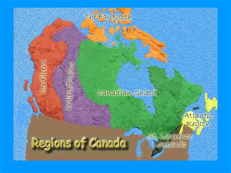 Canadian Shield Map Kids