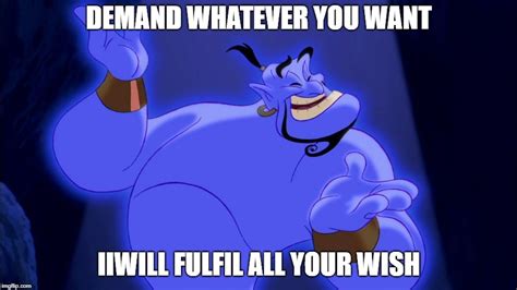 Aladdin Genie Meme