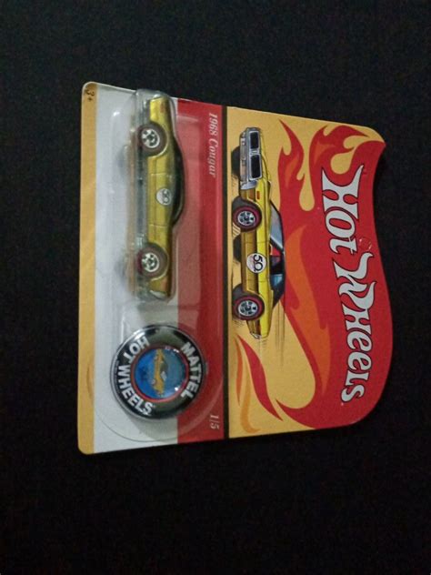 Hot Wheels Custom Mustang Camaro Cougar Limited Edition Vintage Collectable With