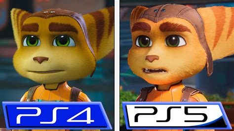 Ratchet And Clank Ps4 Vs Ratchet And Clank Rift Apart Ps5 Facetoface