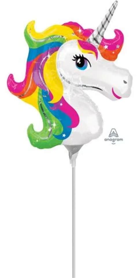 Amscan Mini Palloncino Foil Unicorno Arcobaleno Playpolis Shop