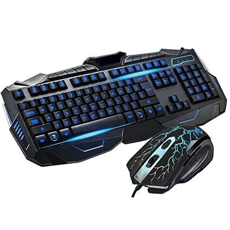 Teclado E Mouse Gamer Usb Teclas Iluminadas V Teclado E Mouse