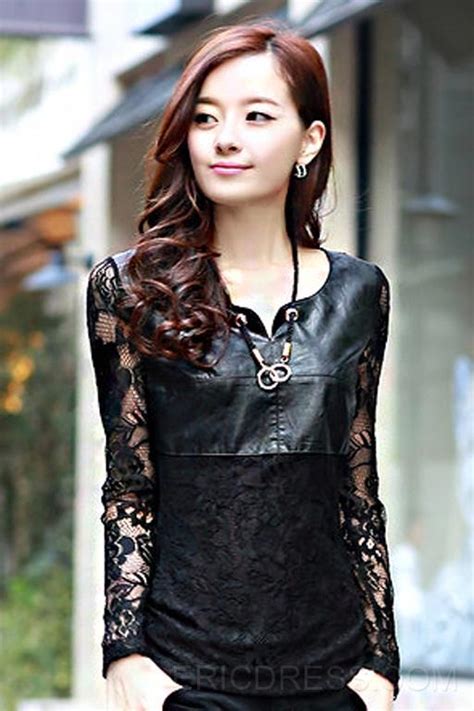 New Summer Sexy Black Lace Blouses 10924969 Lace Front Yaki Wigs Lace