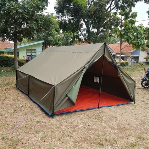 Jual Tenda Pramuka X Sablon Bahan D Kuat Dan Kokoh Shopee