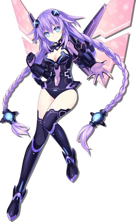 Hyperdimension Neptunia Purple Heart Wings