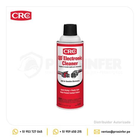 Limpiador de contactos QD 5103 CRC 11 oz en Perú Prosinfer