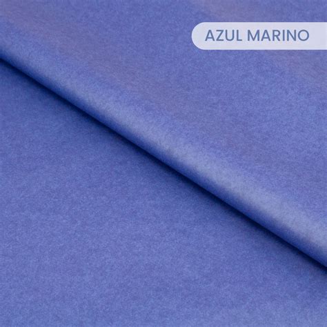 Papel Seda Azul Marino X Kartox