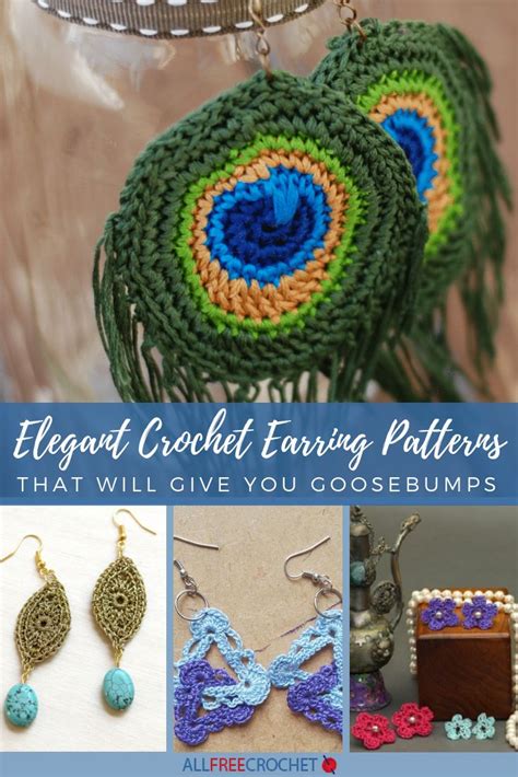 32 Elegant Crochet Earring Patterns That Will Give You Goosebumps