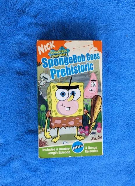 Spongebob Squarepants Spongebob Goes Prehistoric Vhs 2004 Nickelodeon Porn Sex Picture