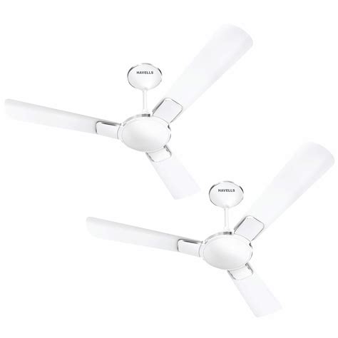 Buy Havells Enticer 1200mm 2 Star Energy Saving Ceiling Fan Matt White