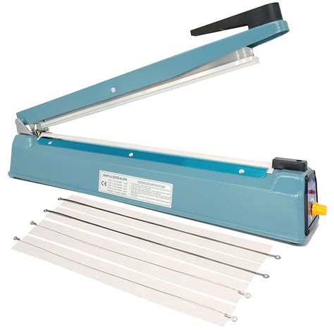 Impulse Sealer Inch Heat Sealer For Plastic Bags Metal Iron Shell