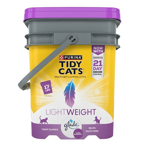 Purina Tidy Cats Light Weight Glade Clean Blossoms Low Dust Clumping