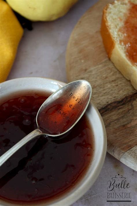 Recette Gelée de Coing à la Vanille Maison