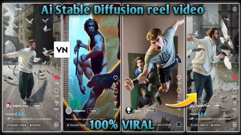 Ai Stable Diffusion Trending Reel Video Editing Kaiber Ai Stable