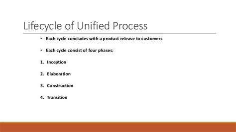 Unified process Model