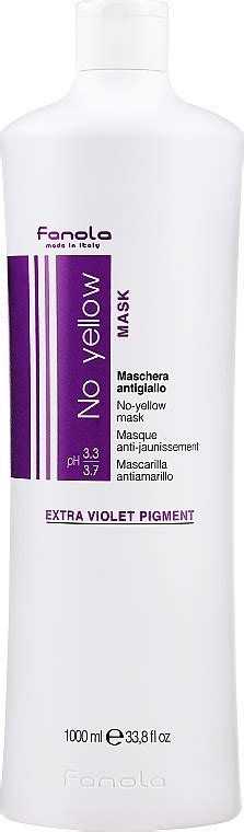 Fanola No Yellow Mask Haarmaske Gegen Gelbstich Makeupstore De