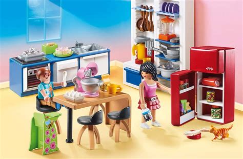 Cuisine Playmobil Dollhouse 70206 Pièces de la maison Playmobil