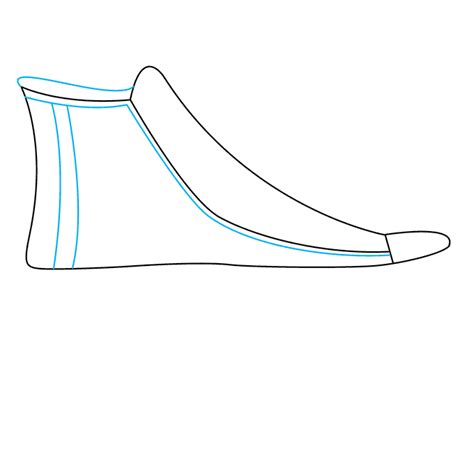 How To Draw Converse Step 4 Converse Drawing Cool Easy Drawings