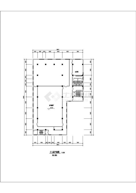 商场建筑施工全套方案cad设计图纸商业建筑土木在线