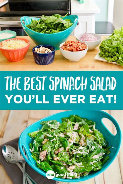 This Is The Best Spinach Salad Recipe Period Yemek Tarifi