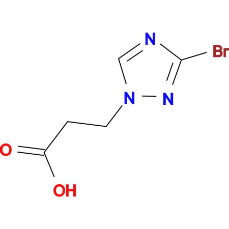 3 3 Bromo 1H 1 2 4 Triazol 1 Yl Propanoic Acid 10 508274