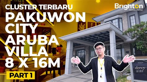 Rumah Ukuran 8x16m Bisa Semewah Ini Terbaru Cluster Aruba Villa