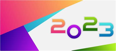 Premium Vector | 2023 graphic design banner colorful template