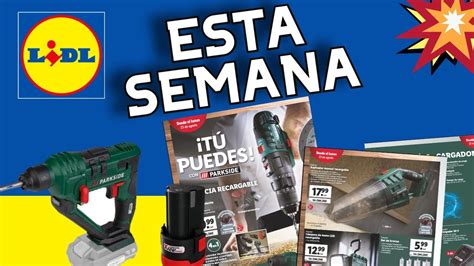 LIDL OFERTAS ESTA SEMANA HERRAMIENTAS CATÁLOGO DESDE EL 23 DE