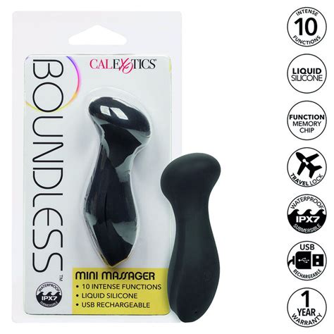 CALEXOTICS BOUNDLESS MINI MASSAGER GlowLick Sex Shop Nº1