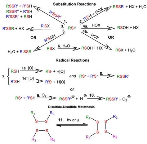 Thiol And Disulfide Based Stimulus Responsive Soft Materials