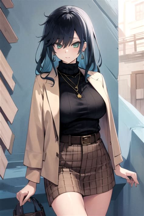 AI Art LoRA Model Touko Sakurajima Kanojo Ga Senpai Ni Netorareta