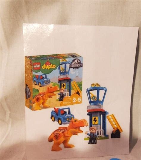 Lego DUPLO Jurassic World T Rex Tower 10880 Complete Retired 2018 EBay