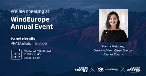 Windeurope Annual Event Edison Energy