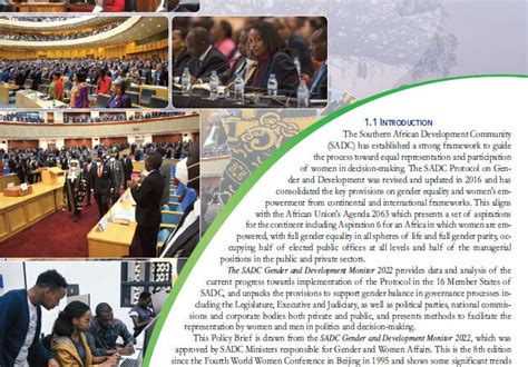 Matters Of Regional Interest And Concern To Parliamentarians In Sadc