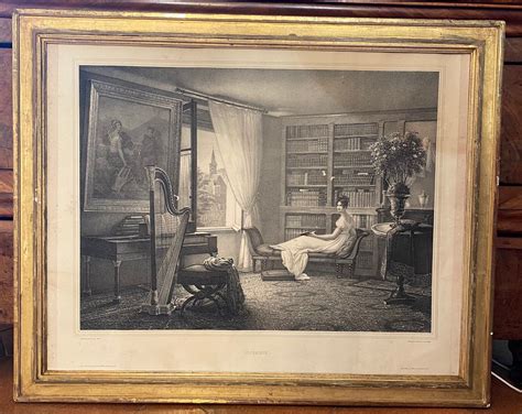 Litho Originale Du Xix Me Si Cle De Fran Ois Louis Dejuinne Etsy