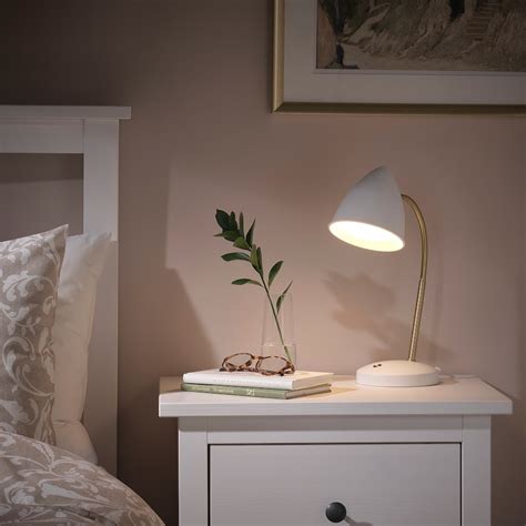 IsnÅlen Led Work Lamp Whitebrass Colour Ikea