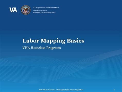labor mapping basics vha homeless programs vha office